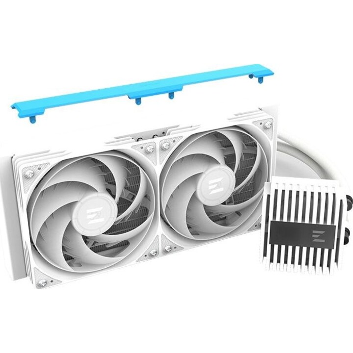 Zalman ALPHA2 V2 A24, 240 mm, blanco