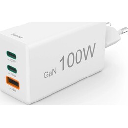 Caricabatterie Hama 00125140 100W GaN PD QC 2× USB-C 1× USB-A