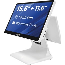 IGGUAL TPV dual 15,6" 11,6" i5 W11Pro bianco