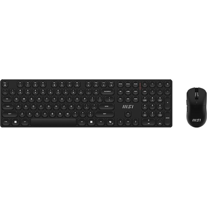 MSI Forge K210 Wireless Combo ISO-ES 1600 Dpi Black