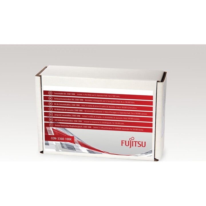 Fujitsu CON-3360-100K Roller exchange kit for scanner, white
