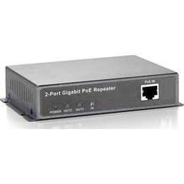 Gigabit poe repeater, cascaded, 2