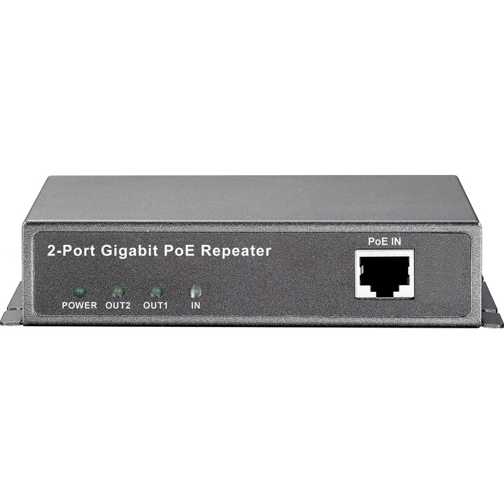 Ripetitore PoE Gigabit, in cascata, 2