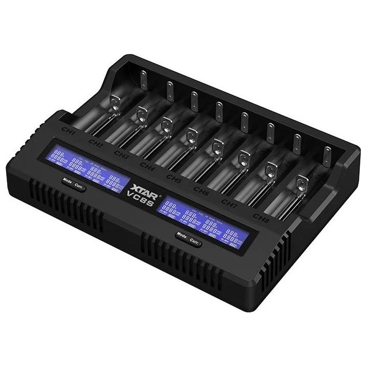 Akkuladegerät LI-ION, NI-MH XTAR VC8S