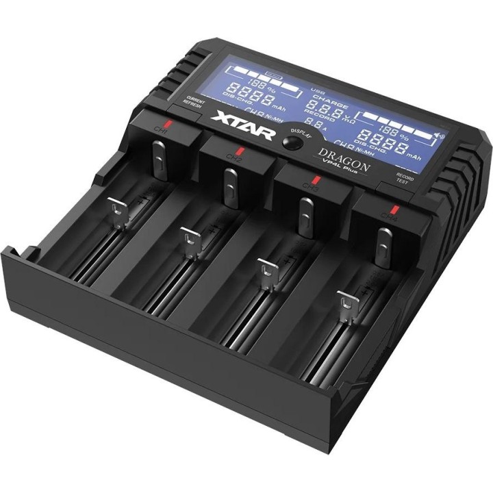 Chargeur de batterie LI-ION, NI-MH, NI-CD VP4L PLUS