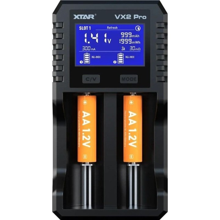 Battery charger set 3.7V/1.5V/1.2V VX2PROSET