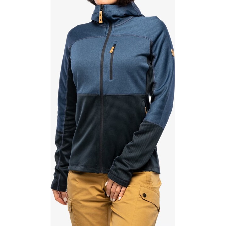 Fjällräven Abisko Trail Fleece Jacket Women Dark Navy/Indigo Blue