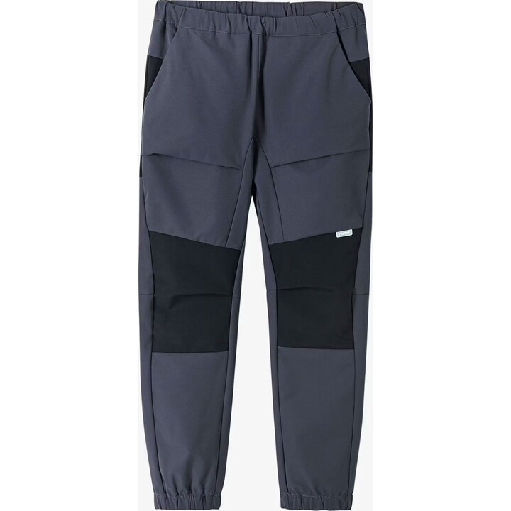Pantalones Reima Vaeltaa para niños, negros