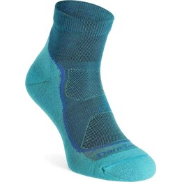 Calcetines de senderismo Darn Tough Light Hiker 1/4, ligeros y acolchados, modelo Cascade, talla L