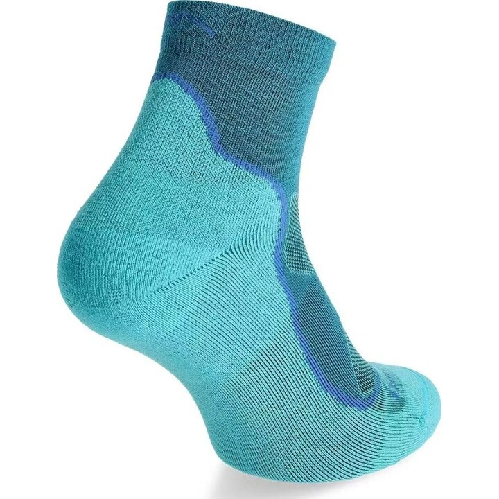 Calcetines de senderismo Darn Tough Light Hiker 1/4, ligeros y acolchados, modelo Cascade, talla L