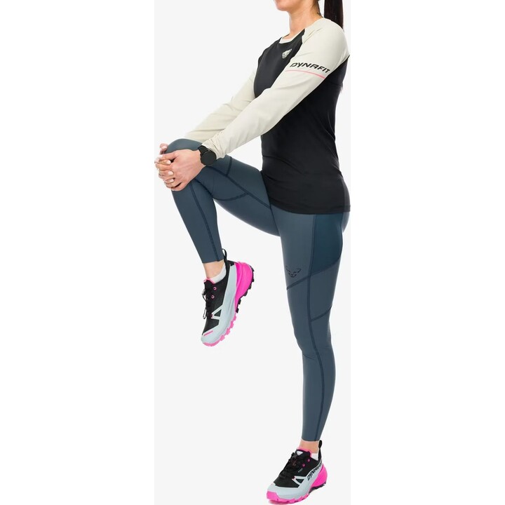 Camiseta de manga larga Dynafit Alpine Pro para mujer, color Overcast/Negro, talla XS