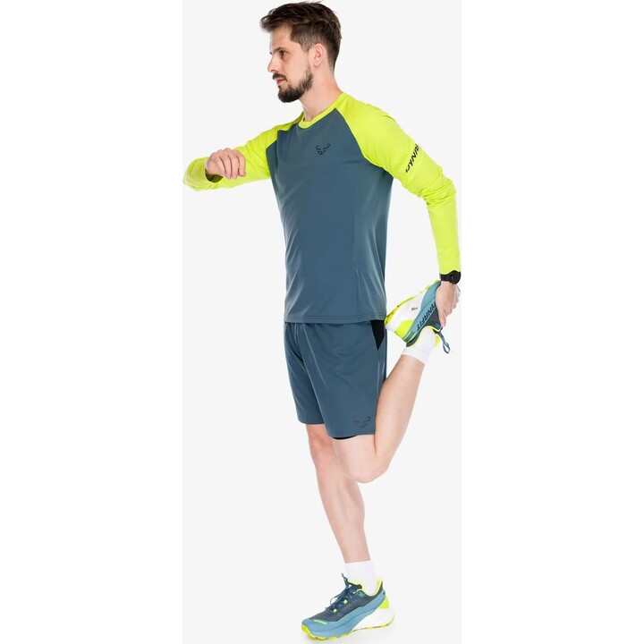 Camiseta de manga larga Dynafit Alpine Pro, color amarillo ultra, talla L