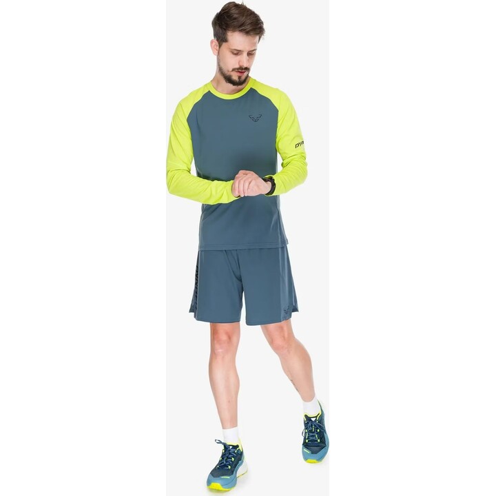 Camiseta de manga larga Dynafit Alpine Pro, color amarillo ultra, talla L