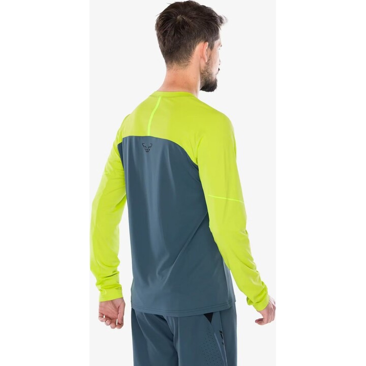 Camiseta de manga larga Dynafit Alpine Pro, color amarillo ultra, talla L