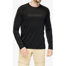 Mammut Selun FL Logo Langarmshirt Schwarz M