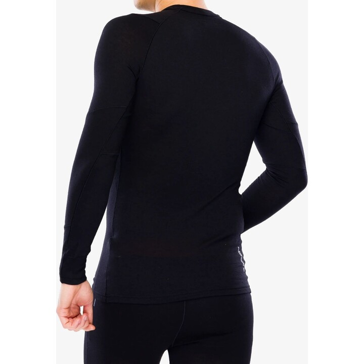 Salewa Cristallo Warm AMR L/S Tee Men Black