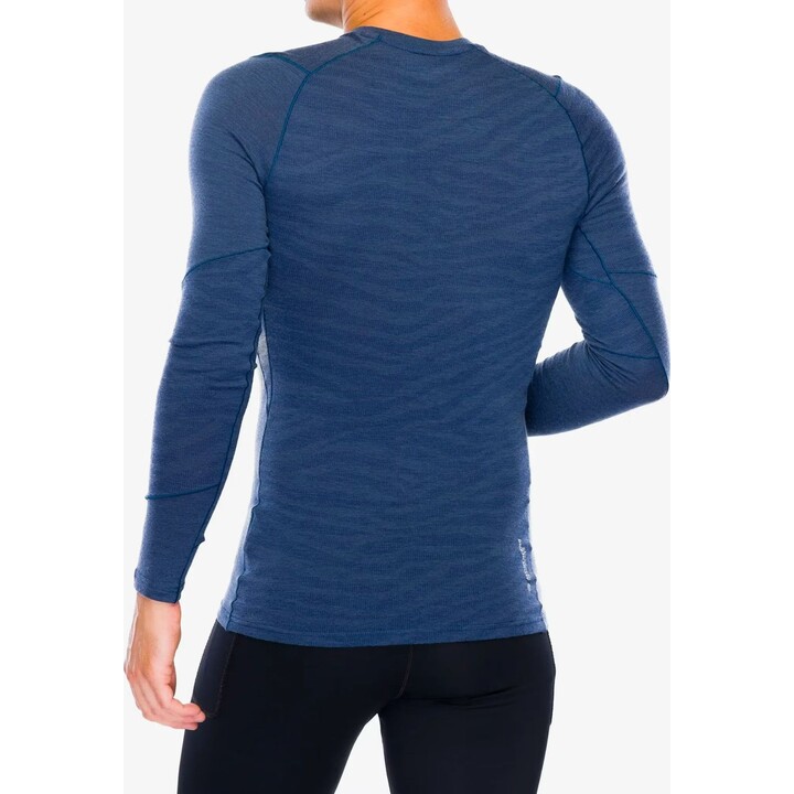 Salewa Cristallo Warm Amr L/S Tee Dark Denim M