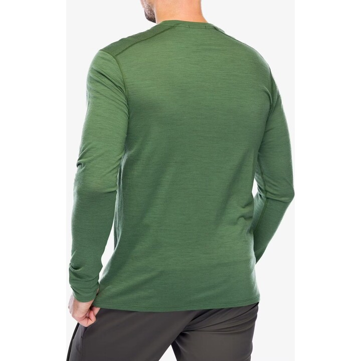 Camiseta interior de manga larga Icebreaker Merino Classic LS, en caja, color verde