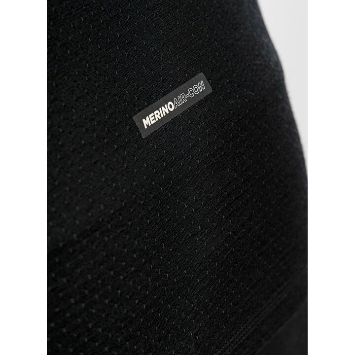 Mons Royale Temple Tech Hood Herren-Merino-Unterhemd, schwarz, Größe S