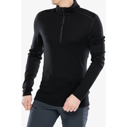 Icebreaker Merino 260 Tech LS Crewe Black