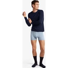Camisola interior Icebreaker Merino 150 Anatomica LS Crewe para homem, cor Midnight Navy, tamanho L