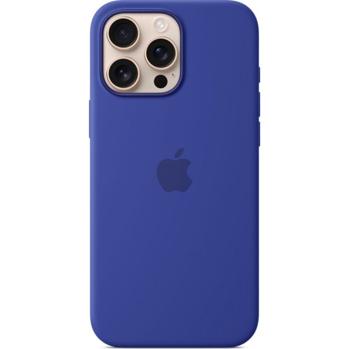 Capa de silicone Apple com MagSafe, cor ultramarina, para iPhone 16 Pro Max, MYYY3ZM/A