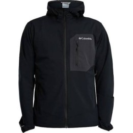 Columbia Tall Heights III Hooded Softshell Jacket Black M