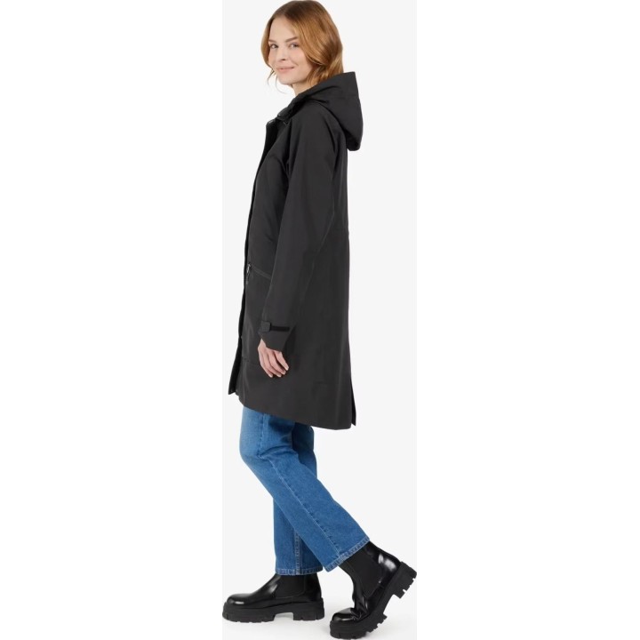 Didriksons Ilma Parka 8 para mujer, negro, talla M