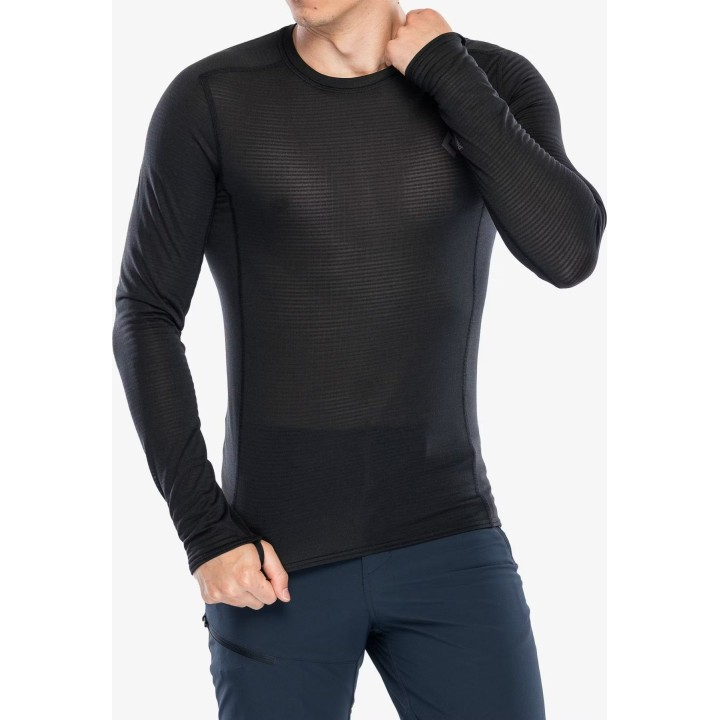 Black Diamond Coefficient LT Crew thermal shirt black