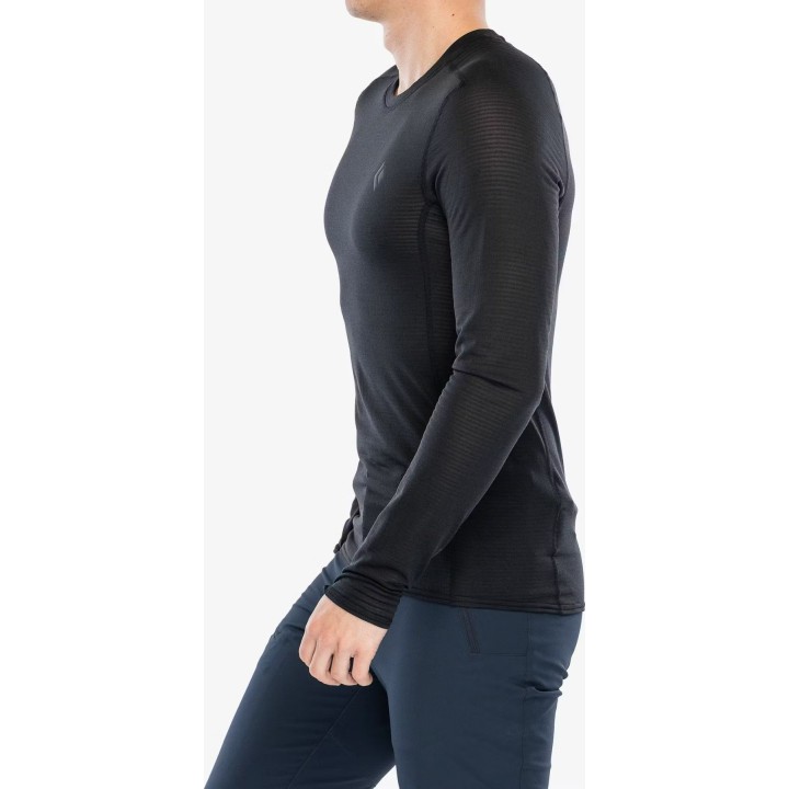 Black Diamond Coefficient LT Crew thermal shirt black
