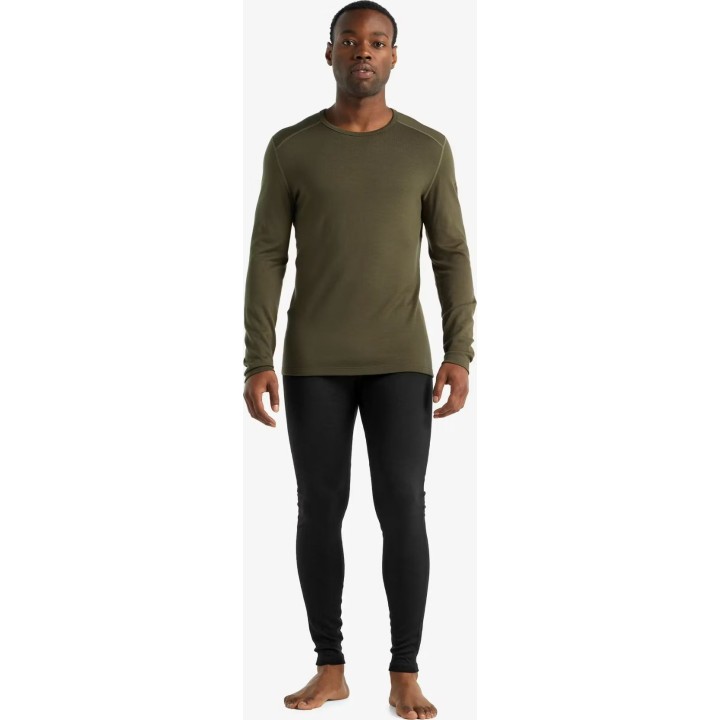 Camiseta térmica de manga larga Icebreaker Merino 260 Tech LS, color loden