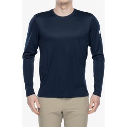 Maglietta termica Helly Hansen Tech Crew LS 2.0, blu navy, taglia M