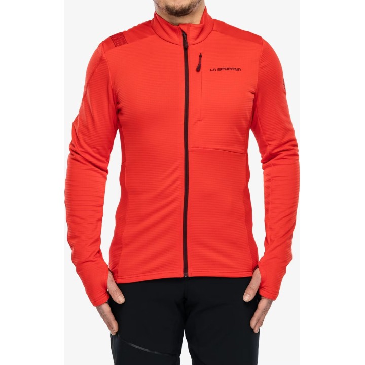 Chaqueta aislante Chill de La Sportiva, color rojo montaña, talla L