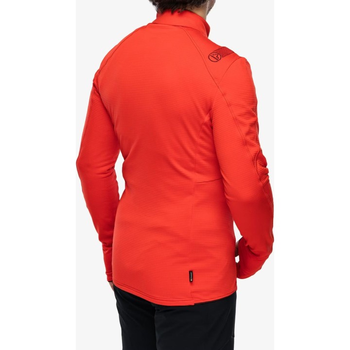 Chaqueta aislante Chill de La Sportiva, color rojo montaña, talla L