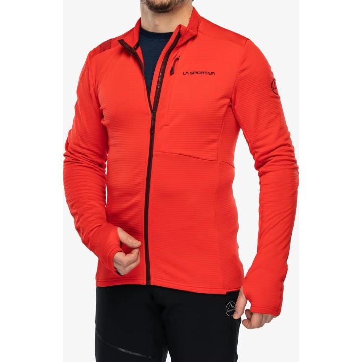 Chaqueta aislante Chill de La Sportiva, color rojo montaña, talla L