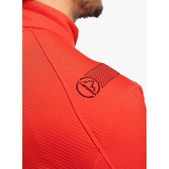 Chaqueta aislante Chill de La Sportiva, color rojo montaña, talla L