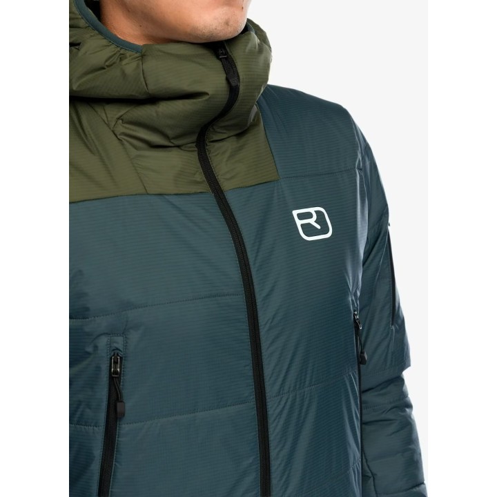 Ortovox Swisswool Zinal Isolationsjacke Herren, Dark Arctic Grey, M