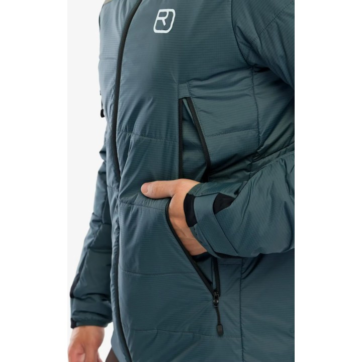 Ortovox Swisswool Zinal Isolationsjacke Herren, Dark Arctic Grey, M