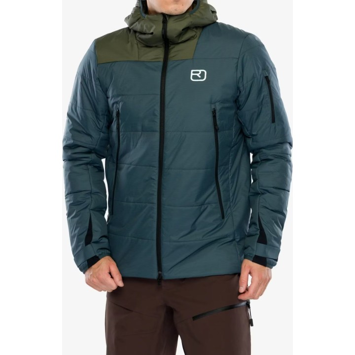 Ortovox Swisswool Zinal Isolationsjacke Herren, Dark Arctic Grey, M
