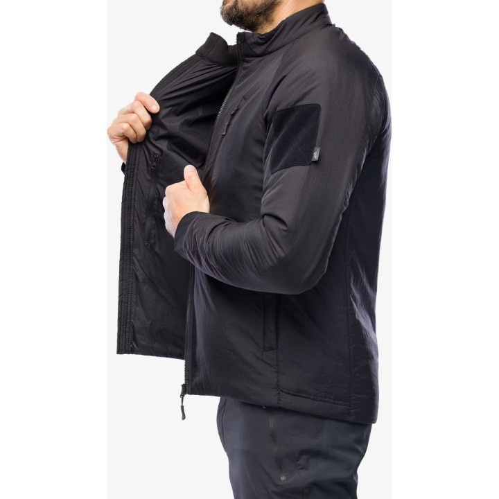 Chaqueta aislante Wolfhound de Helikon-Tex, negra, talla XL