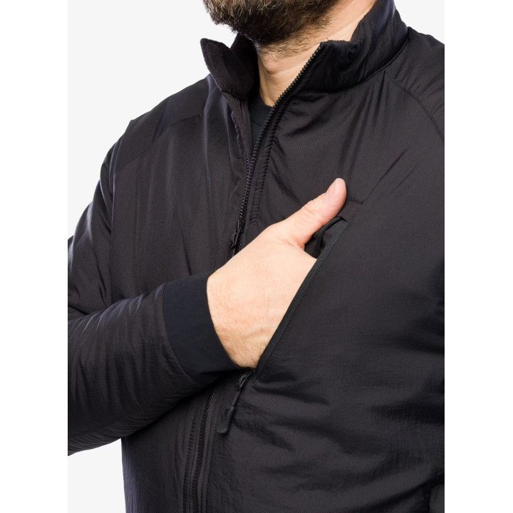 Chaqueta aislante Wolfhound de Helikon-Tex, negra, talla XL