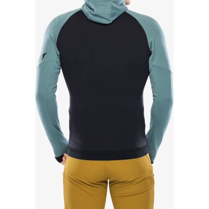 Chaqueta con capucha Dynafit Radical Polartec para hombre, color Atlantic