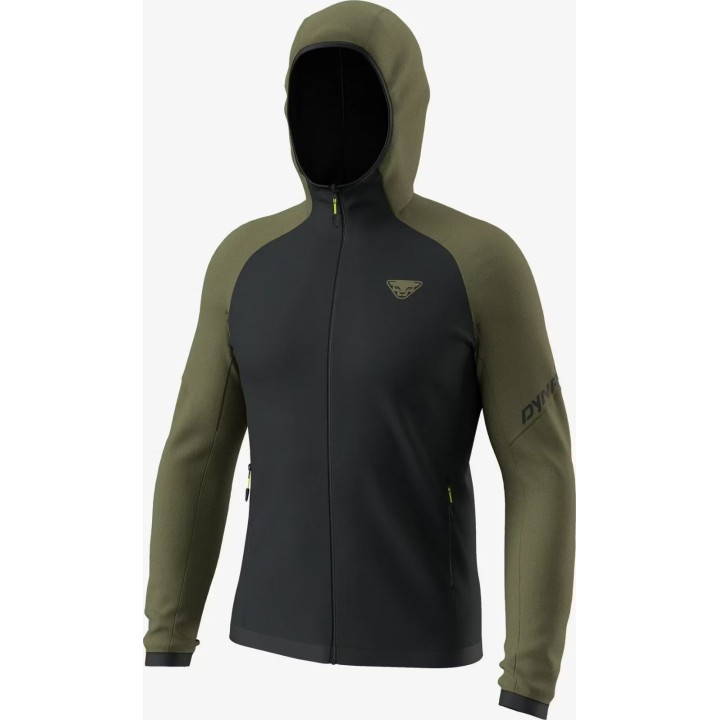 Veste à capuche Dynafit Radical PTC, vert militaire, taille M