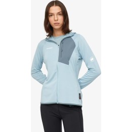Chaqueta con capucha Mammut Aenergy Light ML para mujer, Nebla/Strata, talla M