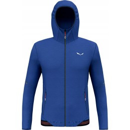 Giacca con cappuccio Salewa Pedroc PL da uomo, colore Electric, taglia S