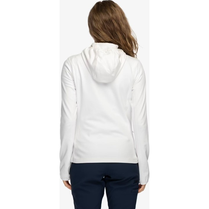 Chaqueta con capucha y cremallera completa Columbia Star Valley para mujer, color verde sal marina, talla M