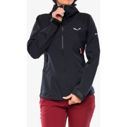 Giacca da sci alpinismo Salewa Sella DST da donna, colore Black Out, taglia XS