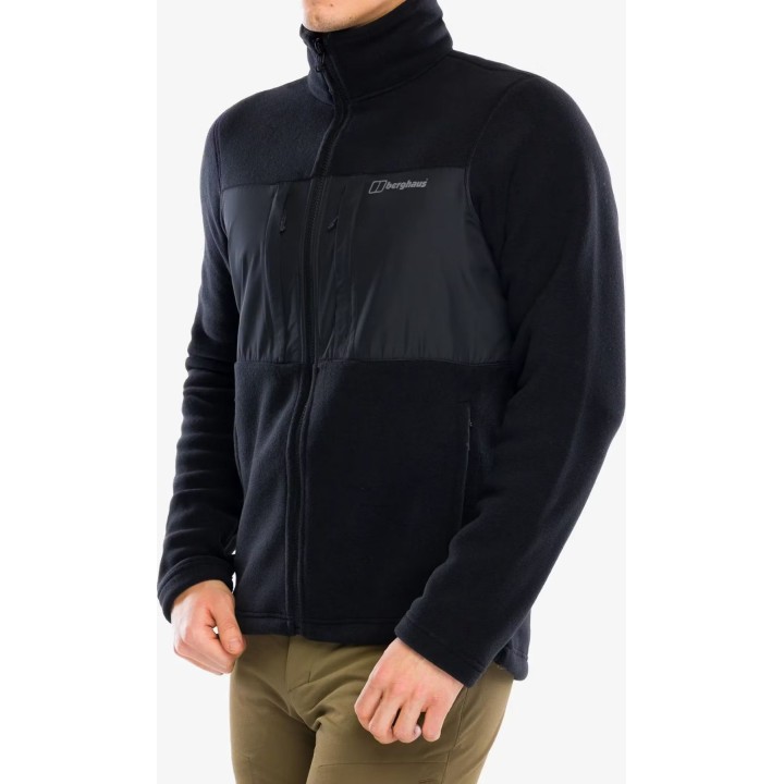 Chaqueta de forro polar Berghaus Prism Guide IA Polartec, negro/negro, talla L