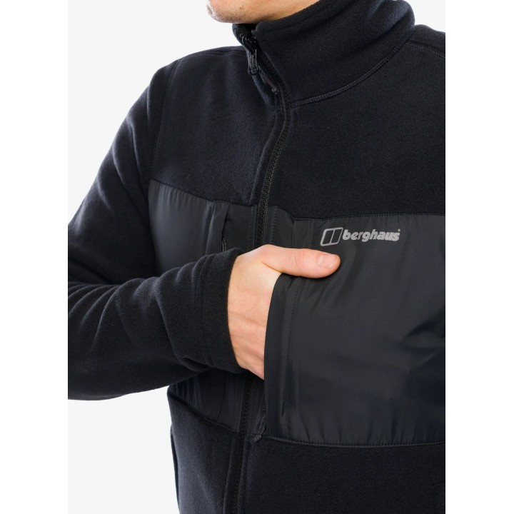 Berghaus Prism Guide IA Polartec Fleecejacke Schwarz/Schwarz L