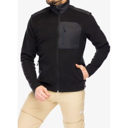 Chaqueta de forro polar con capucha Helly Hansen Daybreaker Block para hombre, negra, talla M